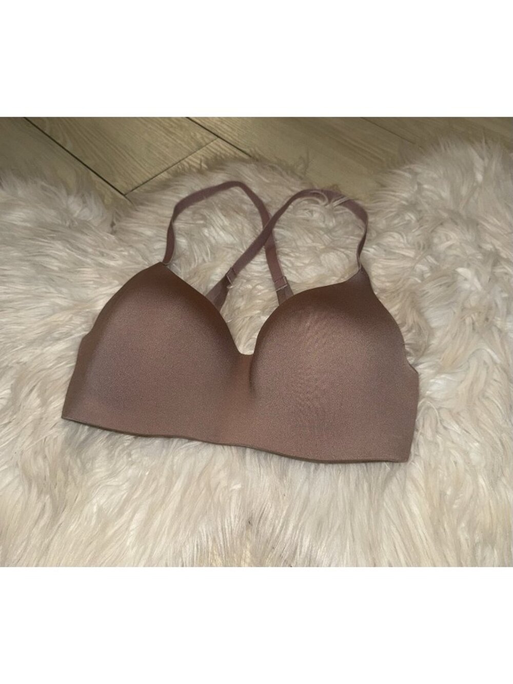 b.tempt'd 952250 Future Foundation Wireless Balconette Bra Womens 32D Brown
